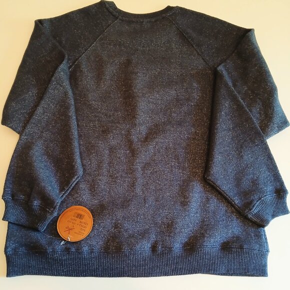 NWT Lake Tahoe California Women's Navy Blue Crew Neck Size L - Picture 5 of 6